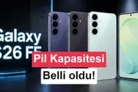 Galaxy S26 FE'nin bataryası S25 FE ile aynı olacak