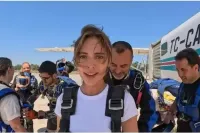 Rabia Soytürk'ten Gökyüzünde Cesaret Dolu Anlar!