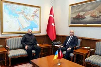 Bakan Güler, Ukrayna Konsey Sekreteri Umerov'u Kabul Etti