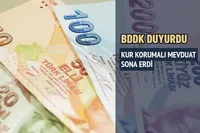 BDDK Duyurdu: Kur Korumalı Mevduat Sona Erdi