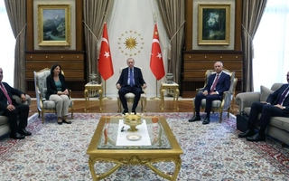 Cumhurbaşkanı Erdoğan, DEM Parti Heyetini Kabul Etti