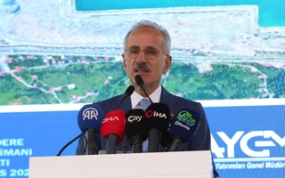 Bakan Uraloğlu: İyidere Lojistik Limanı yüzde 82 fiziki gerçekleşme seviyesine ulaştı