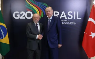 Cumhurbaşkanı Erdoğan Brezilya Devlet Başkanı ile görüştü