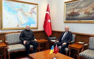 Bakan Güler, Ukrayna Konsey Sekreteri Umerov'u Kabul Etti