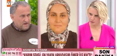 12 Yıllık Eşi ‘Ağabeyi’ Gibi Gördüğü Adamla Kaçtı! Asım Sağlam, Eşi Sevgi Sağlam’ı Esra Erol’da Arıyor