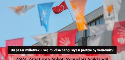 AKP ve CHP Arasındaki Yarış Kızıştı: ASAL Araştırma Son Anketi Yayımladı