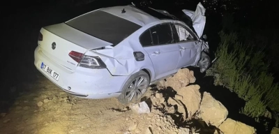 Alanya'da Feci Kaza: Ehliyetsiz Çocuğun Kullandığı Araba Uçuruma Yuvarlandı
