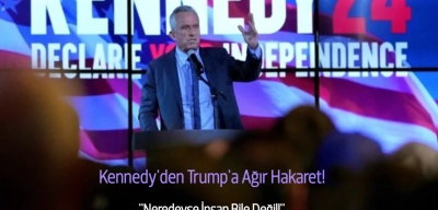 Bağımsız Aday Kennedy'den Trump'a Büyük Hakaret: Neredeyse İnsan Değil!