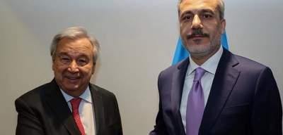 Bakan Fidan, BM Genel Sekreteri Guterres ile Bir Araya Geldi