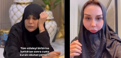 Dilan Polat Bu Kez Dini Değerleri Sömürmeye Kalktı! Çarşafa Girdi, Namaz Kıldı, İlahi Dinledi