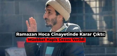 Diyarbakırlı Ramazan Hoca Cinayetini İşleyen Sanığın Cezası Belli Oldu!