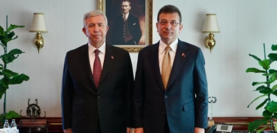 Ekrem İmamoğlu, Ankara'da Mansur Yavaş'ı Ziyaret Etti: "Tek Yumruğuz"