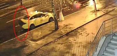 El Frenini Çekmeyi Unutan Taksici Canından Oldu! Durdurmaya Çalıştığı Aracın Altında Ezildi
