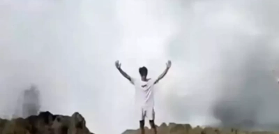 Fotoğraf Çektirmek İçin Geldiği Yerde Ölüm Anı Kaydedildi! Arkadaşı O Anları Kaydetti
