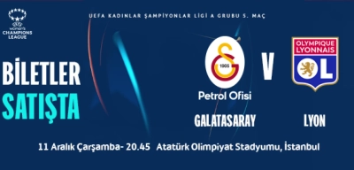 Galatasaray - Olympique Lyon Maçı Biletleri Ücretsiz Satışta!