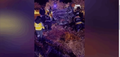 Gaziantep’te otomobil takla attı: 3 ölü, 2 yaralı!