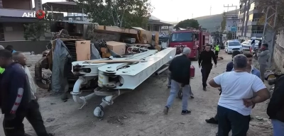 Hatay’da Freni Patlayan Beton Mikseri Dehşet Saçtı! 4 Yaralı