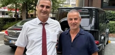 İsmail Kartal kendisine ikizi kadar benzeyen Fenerbahçe taraftarıyla buluştu