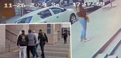 İstanbul Beyoğlu'nda dükkanın camını kıran gence meydan dayağı!