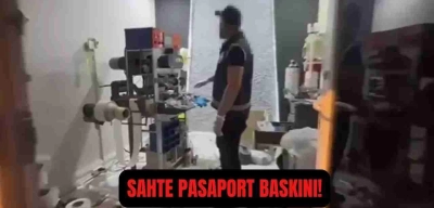 İstanbul’da Sahte Pasaport Baskını!