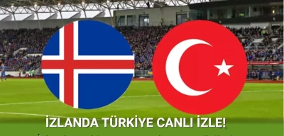 İZLANDA TÜRKİYE CANLI İZLE: İzlanda Türkiye Maçı Canlı Yayın Bilgileri!
