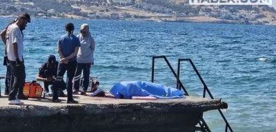 İzmir'de Feci Ölüm: İskeleden Denize Atlarken Dibe Çakıldı