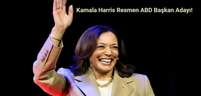 Kamala Harris Resmen ABD Başkan Adayı!