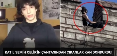 Katil Semih Çelik Çantasında Ne Taşıyordu? Cinayet Planına Dair Önemli Detay!
