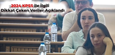KPSS Lisans Yapıldı: Dikkat Çeken Veriler ve Detaylar Ortaya Çıktı!