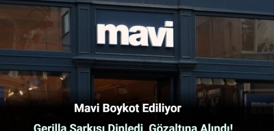 Mavi'ye Tepkiler Çığ Gibi Büyüyor! Gerilla Şarkısı Dinleyip Paylaşan Kadın Gözaltına Alındı
