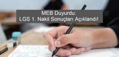MEB Duyurdu: LGS 1. Nakil Sonuçları Açıklandı!