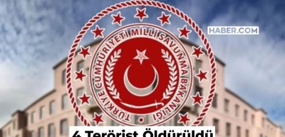 MSB Açıklama Yaptı: 4 PKK’lı Terörist Etkisiz Hale Getirildi