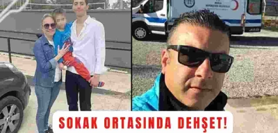 Muğla’da Dehşet! Eşini Sokak Ortasında Bıçakladı!