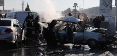 Muğla'da Zincirleme Trafik Kazası: 7 Yaralı
