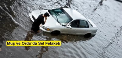 Ordu ve Muş'ta Sel Felaketi! 2 Kişi Hayatını Kaybetti