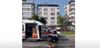 Ordu'da Ambulans Kazası: 4 Yaralı Var