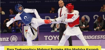 Para Taekwondocu Mahmut Bozteke Altın Madalya Kazandı