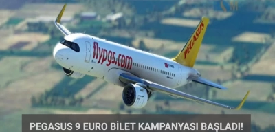 Pegasus 9 Euro Bilet Kampanyası Başladı: İşte Detaylar
