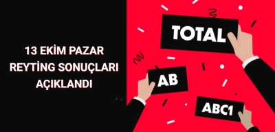 Reyting Sonuçları 13 Ekim 2024 Pazar: Dünün Reyting Birincisi Kim Oldu?