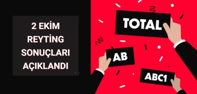 Reyting Sonuçları 2 Ekim 2024 Çarşamba: Dünün Reyting Birincisi Kim Oldu?