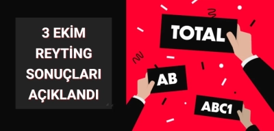 Reyting Sonuçları 3 Ekim 2024 Perşembe: Dünün Reyting Birincisi Kim Oldu?