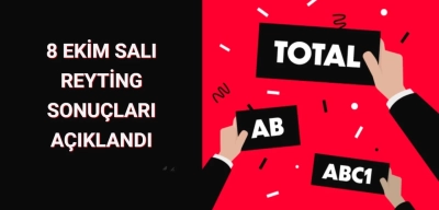 Reyting Sonuçları 8 Ekim 2024 Salı: Dünün Reyting Birincisi Kim Oldu?