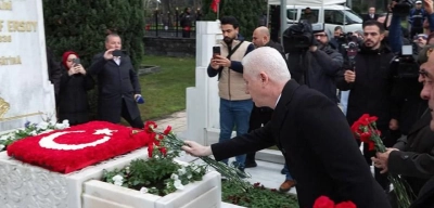 Şair Mehmet Akif Ersoy Edirnekapı'daki Mezarı Başında Anıldı