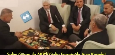 Salim Güran ile AKP'li Galip Ensarioğlu Aynı Karede! İstifa Edecek mi?