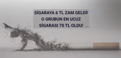Sigaraya Yeni Zam: 6 TL Birden Zamlandı! İşte Güncel Sigara Fiyatları