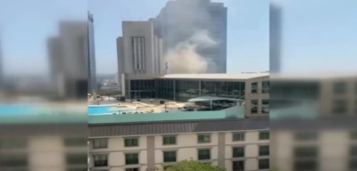 Şişli'de 25 Katlı Plazada Korkutan Yangın!
