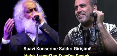 Suavi'ye Beykoz Konserinde Saldırı Girişimi! Haluk Levent'ten Destek Gecikmedi