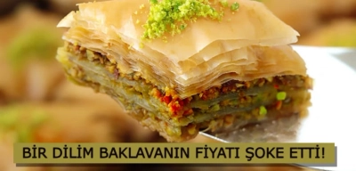Tatlıya da Hasret Kaldık: Bir Dilim Baklavanın Fiyatı Görenleri Şoke Etti!