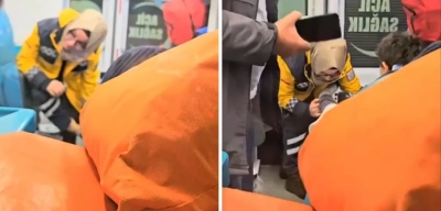 Yaralı Çocuğa Ayakları Çıplak Diye Kendi Çoraplarını Giydirdi: Acil Tıp Teknisyeni Bu Hareketiyle Gönülleri Fethetti