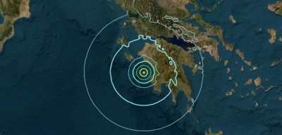Yunanistan'da 5.2 Büyüklüğünde Deprem Meydana Geldi